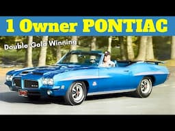 ALL RISE: One Owner, 1-of-17, 1971 Pontiac Judge Convertible!