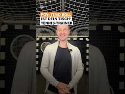 Mit diesen Tipps von Timo Boll spielst du besser Tischtennis! | sportstudio | #shorts
