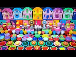 7:4 Minutes Satisfying With Unboxing Hello Kitty Kitchen Set | Cutee Tiny Mini ASMR Kitchen Set