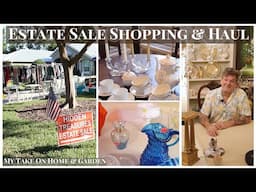 Estate Sale Shopping Trip & Haul - Great Vintage Finds For Our Collections!!