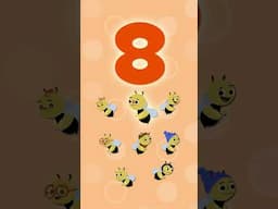 Learn the Number 8 With the Bees! 🐝