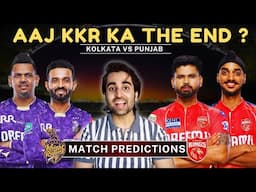 Aaj KKR Hogi Bahar😱? KKR vs Punjab Match Prediction | IPL 2025 Points Table Analysis