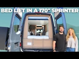 The Ultimate Van Layout with a Lift Bed | VAN TOUR