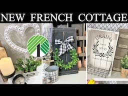 NEW (Dollar Tree) French Country Farmhouse Decor | EASY DIY Crafts