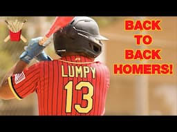 LUMPY BLASTS BACK TO BACK HOMERS! | Team Rally Fries (11U Spring Season) #34