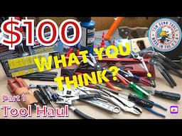 $100 Estate Sale Tool Haul! What you Think? Part 1