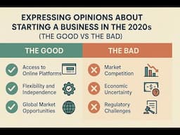 Expressing Opinions about Starting a Business
