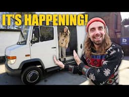 FIRST DAYS OF OUR VARIO VAN BUILD - Windows and Skylight Install FAIL!!