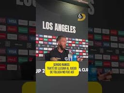 Sergio Ramos: “Intenté volver ante Toluca, pero no fue posible”