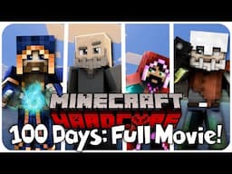 I Survived 100 Days in a Fallout Bunker in Hardcore Minecraft - FULL MOVIE