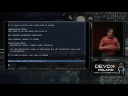 Refactoring from Imperative to Functional Style • Venkat Subramaniam • Devoxx Poland 2023
