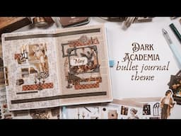 May Dark Academia Bullet Journal Theme Setup + GIVEAWAY ✨ Plan With Me