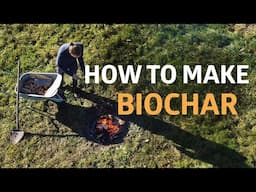 How To Make Biochar In A Pit | A Simple Method