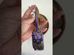Whimsical Upcycled Paintbrush Art