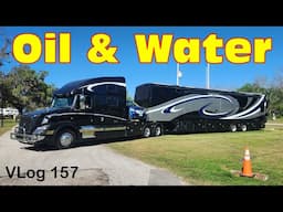 Peace River Thousand Trails. Oil Cleaning🤔 HDT Travel Day. RV Lifestyle