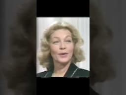 It's Rough Being a Virgo | #LaurenBacall Funny Interview #100thAnniversary #Virgo #HollywoodLegends