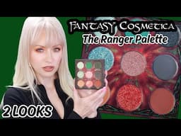 NEW Fantasy Cosmetica RANGER Palette Review + 2 Looks