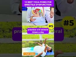 Best Yoga Poses to Overcome Erectile Dysfunction Naturally #4v4 #5v5 #erectilefunction