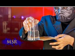 WEIRD SCIENCE! WATER MAGICALLY SUSPENDED IN MIDAIR!