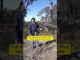 The AlgoForce E1500 Plus Metal Detector Remains Stable in Areas of High EMI | Miners Den