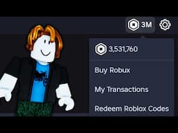 New Roblox Account With 3,531,760 Robux