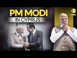 PM Modi LIVE: PM Modi receives Ceremonial Welcome at Presidential Palace in Cyprus | WION