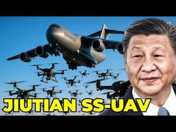 100 Killer Drones in One Flight—China's Jiutian SS-UAV Shocks Global Militaries!