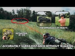 Solo Overnight Using Estimation by Eye and the Appearance of Objects to Accurately Guess Distances