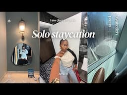 Romanticising My Solo Staycation 🌴🫧 Staycation Vlog