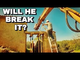 #6 Bringing down the lintel - Restoring an Old Abandoned Portuguese Ruin