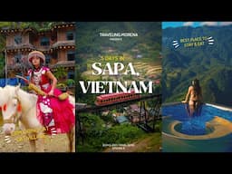 5D4N in Sapa Vietnam  ☻ sleeper bus w/ toilet, where to stay & eat, Fansipan legend, budget idea  🇻🇳