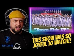 Brit Reacts to Drum Corps | Bluecoats 2016 - 'Downside Up'