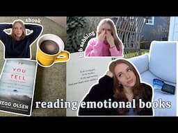 Reading emotional books for a week 😭❤️‍🩹📖