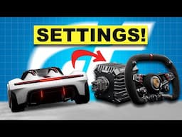 You're Not Slow, It's Your Fanatec Wheel (BEST SETTINGS for Gran Turismo 7!)