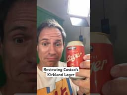 Is Costco’s Kirkland Lager actually good? #review #costco #kirkland