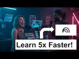 How to Learn Anything 80% FASTER with AI Podcasts