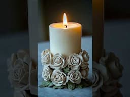Candle home decoration #candle #homedecor #diy
