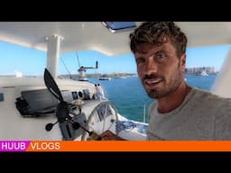 Final Fixes Finishing Hurricane Damaged Catamaran (+ USVI to Puerto Rico)