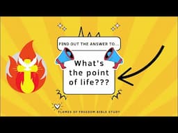 The PURPOSE in Life! - Bible Study - 3/11/2025