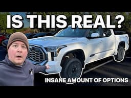 The Most Options I’ve Ever Seen On A 2025 Toyota Tundra!