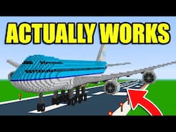 Make A Fully WORKING AIRPORT in Minecraft! (Easy)