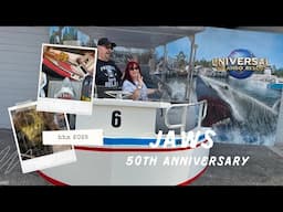 JAWS 50th Anniversary &  HHN 2025 Arrive At Universal Studios Orlando