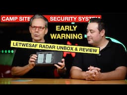 First RADAR Security System for Campers. Letwesaf Radar Motion Alarm System. Unbox and Review.