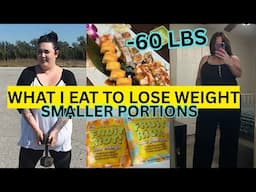 WHAT I ACTUALLY EAT IN A DAY ON SEMAGLUTIDE | SMALLER PORTIONS AND STAYING FULL !