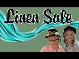 Linen Sale With Vintage Uprising TX!