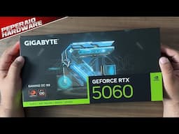 Gigabyte RTX 5060 Gaming OC 8GB - Unboxing e Primeiras Impressões