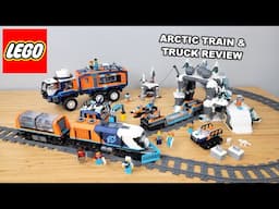 LEGO Arctic Truck #60471 & Arctic Train #60470 | FULL REVIEW!
