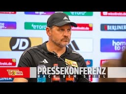 "Haben den verdienten Sieger gesehen" | Pressekonferenz | 1. FC Union Berlin