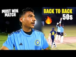 Can we Chase 200 in Tough situations | Imp. Tournament Match | K18 vlog 🔥