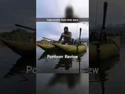 Want a Pontoon? Full video above☝️#floattube #crappiefishing